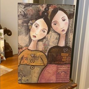 Kelly Rae Roberts “Trust in Me” Print on Canvas